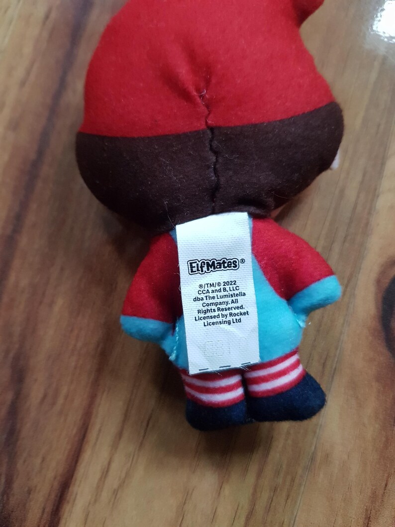 McDonald's Elf Mates Elf Pets Toy Maker Reindeer Chef Plush Christmas Happy Meal Soft Toy The Elf On The Shelf Hanging Decoration Rare image 15