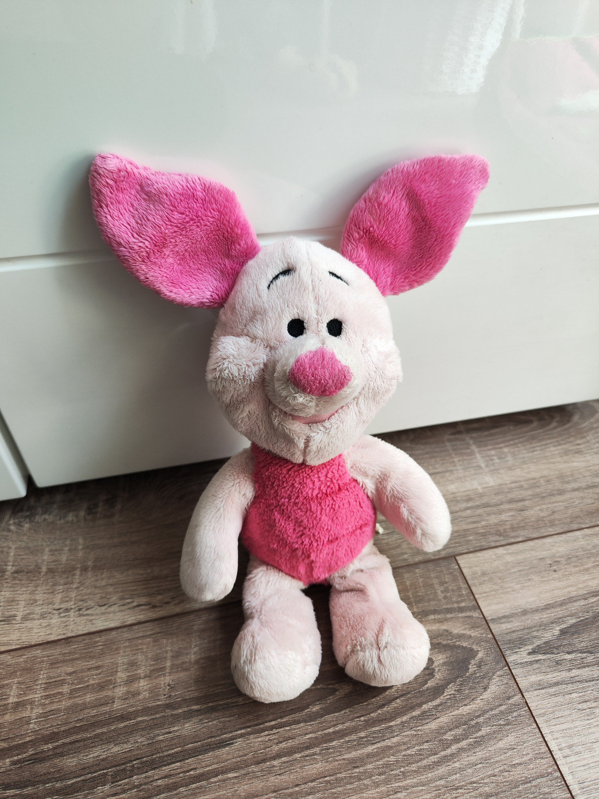 Piglet Plush Disney Winnie the Pooh Vintage Soft Toy TM Toys Stuffed Pink  Pig Cute Cuddly Very Rare