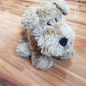 Commonwealth Shaggy Dog Vintage 1993 Brown Soft Puppy Plush Sitting Stuffed Very Rare Tan Animal Golden Retriever Terrier