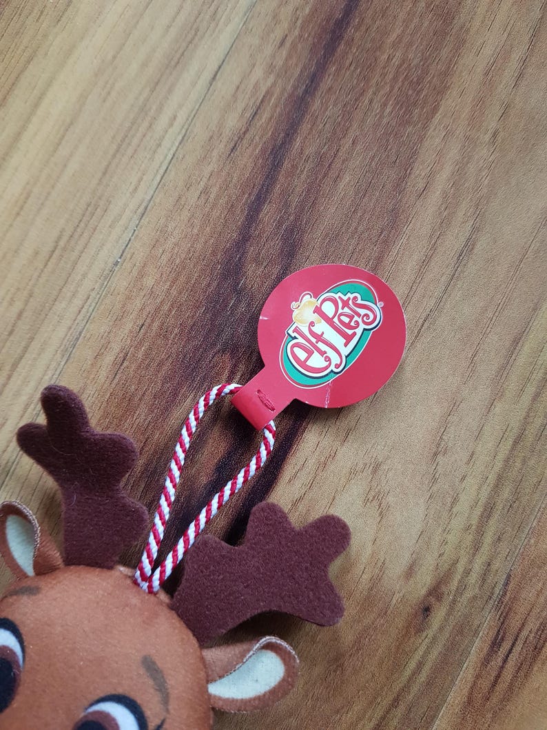 McDonald's Elf Mates Elf Pets Toy Maker Reindeer Chef Plush Christmas Happy Meal Soft Toy The Elf On The Shelf Hanging Decoration Rare image 12