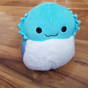 Cella The Blue Bearded Dragon Fantasy Squad Original Squishmallows Plush Kellytoy Soft Toy Rare Squishmallow Squishy Cute Stuffed Animal