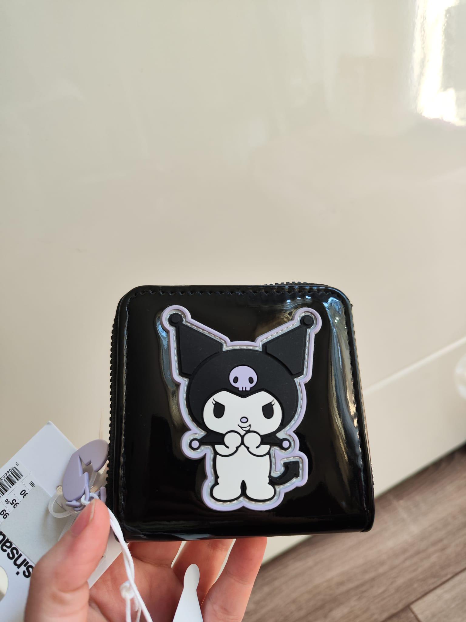 Kuromi Coin Purse Wallet Black Sinsay NWT New With Tags Cute