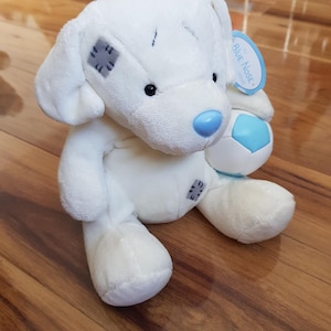 Mittelgroßer Goldie, der Labrador, My Blue Nose Friends, Nummer 51, Plüschmütze, Carte Blanche, Stofftier, Hund, Fußball, Neu mit Etikett, L18B
