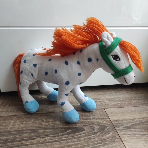 Pippi Longstocking Cuddly Toy The Horse plush Micki Little Buddy Astrid Lindgren Ingrid Vang Pippi Langstrump Rare