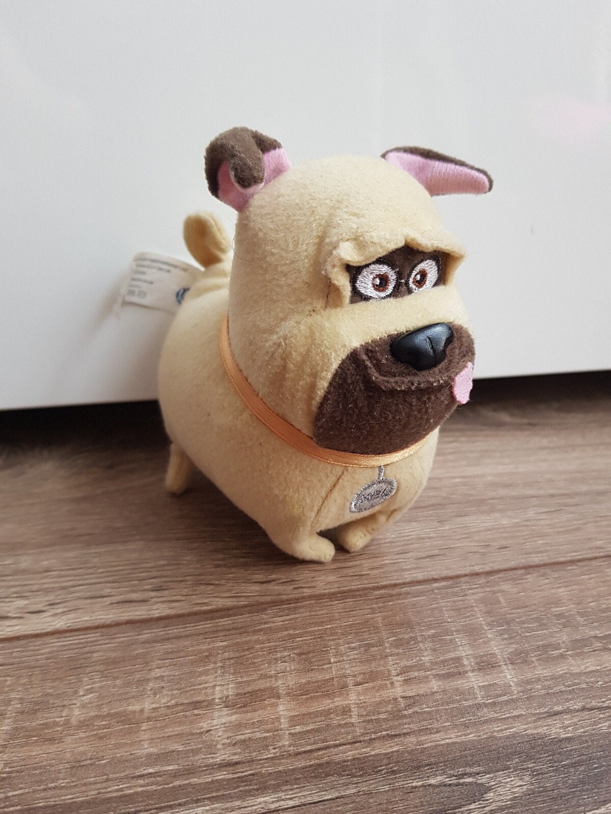 Official The Secret Life of Pets Mel Soft Plush Toy Whitehouse Leisure Pug Dog Small