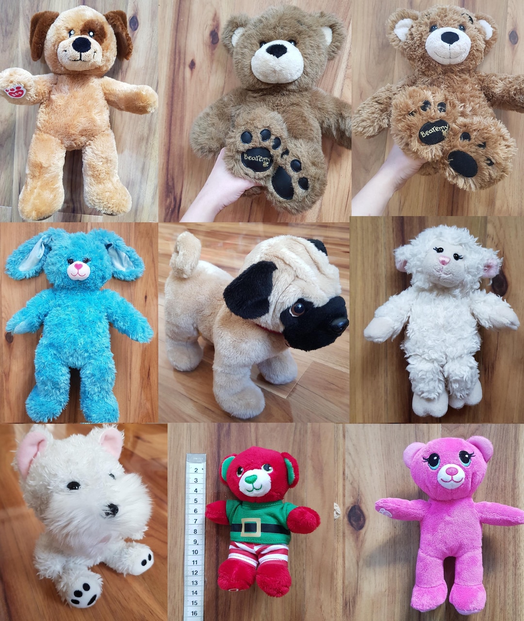 BAB Build A Bear Workshop Stuffed Plush Chocolate Chunk Bearemy My