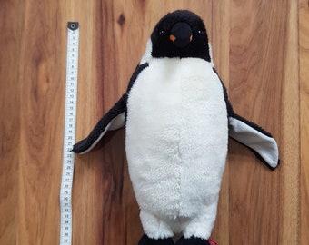 Hamleys Penguin Soft Toy Pam Lifelike Emperor Penguin Animal
