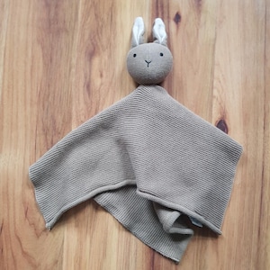 ミロニット 抱きしめたい布 ライウッド オート麦 掛け布団 バニー ラビット ソフトトイ ブランキー ぬいぐるみ ギフト レア コンフォート セキュリティブランケット ラブリー スーザー コットン
