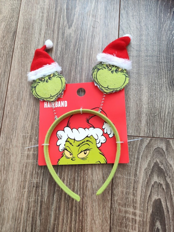 The Grinch Headband Dr Seuss Merry Grinchmas Christmas Santa 