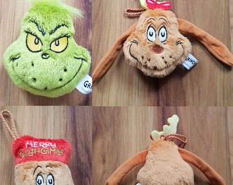 The Grinch Toy - Animaux en peluche de Noël verts pour enfants