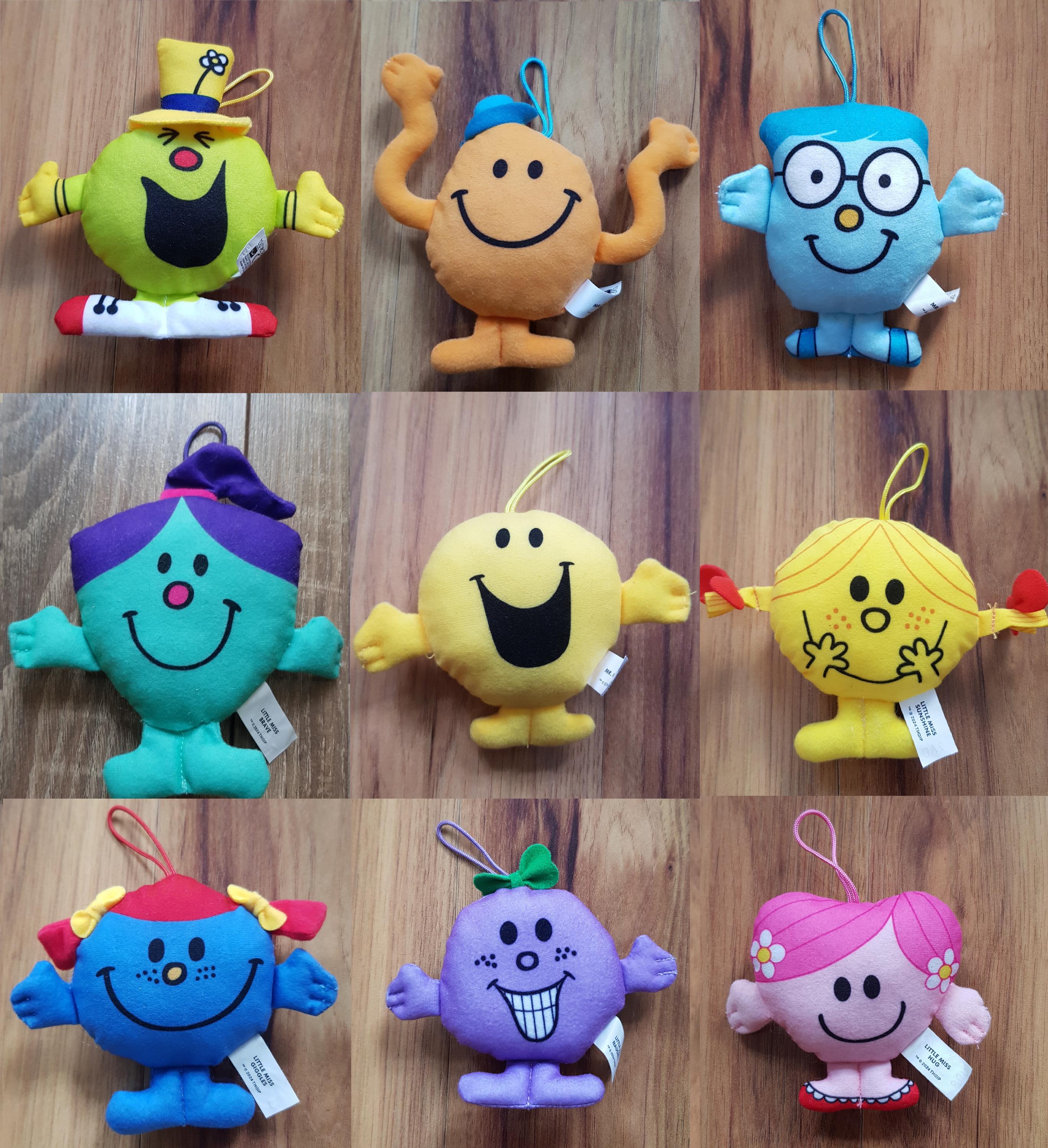 Mr. Men Little Miss Plush Toy Cuddly Sanrio THOIP Little Miss