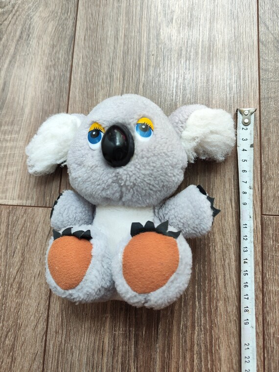 Plüsch Koala Bär – Super Weich, Mit Goldenen Augen – In 11 Oder 28 Cm (hellgrau)