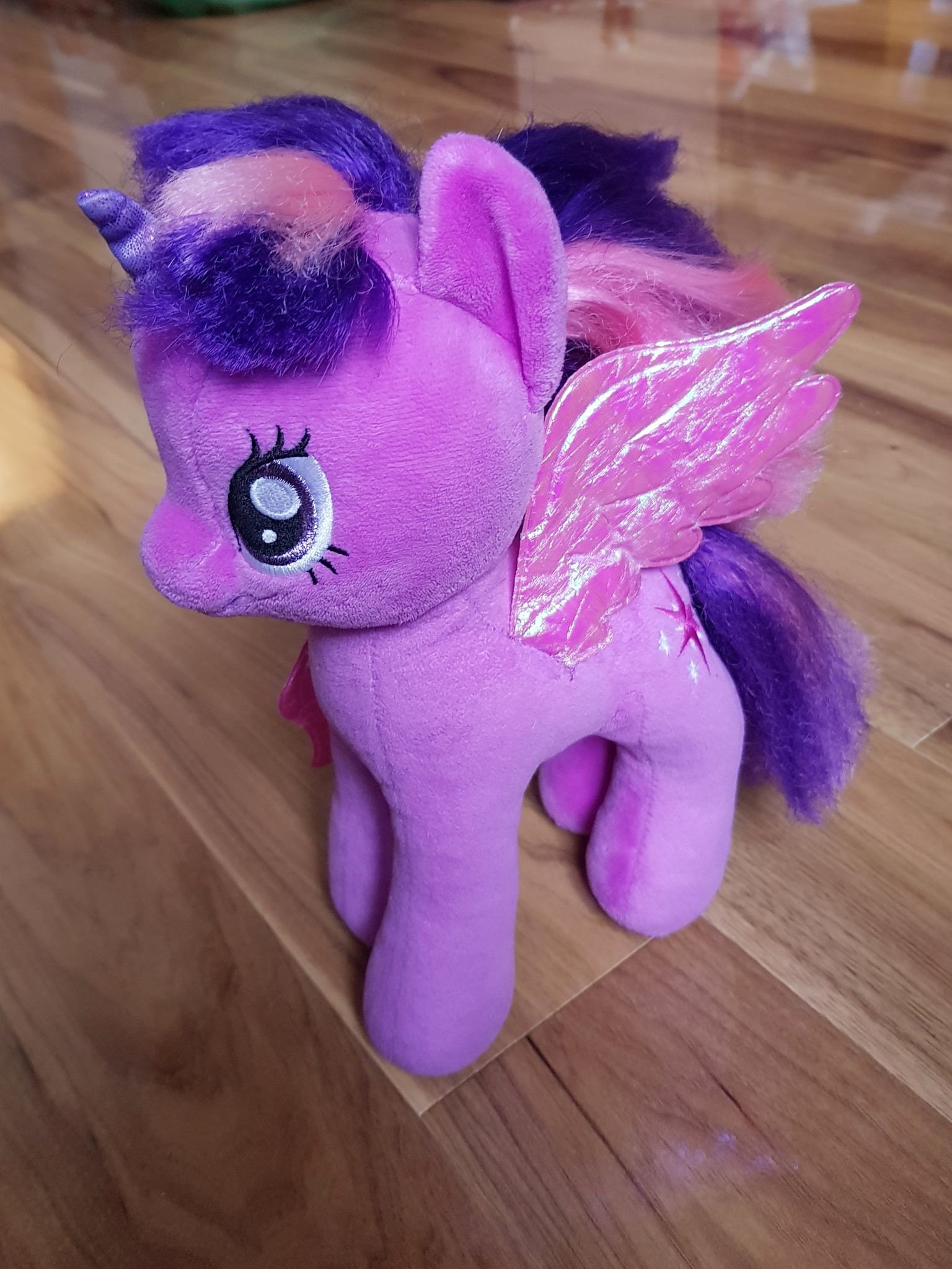 Sparkle Ty My Little Pony Plush Toy Twilight Soft Animal Figure Hasbro 