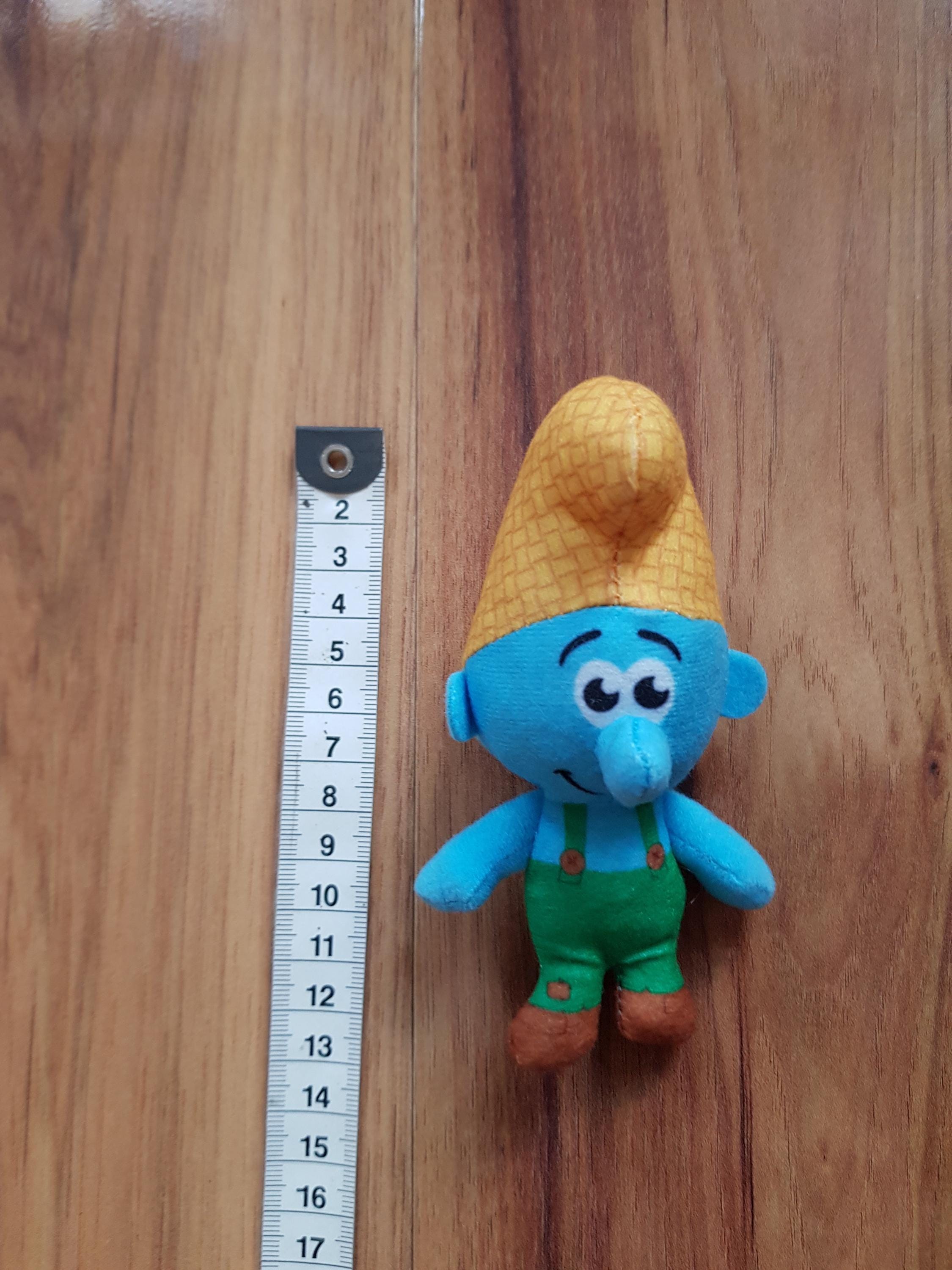 Mcdonald's Smurf Plush Soft Toy Willow Farmer Papa Smurf Brainy Lily