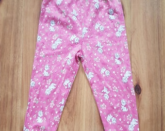 Marie Cat Artistocats Pants Pajama Disney Pink Primark PJs Pajama Pajamas Pajamas 18-24 Months Height 92cm Cotton All Over Print