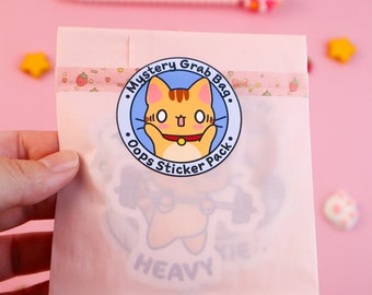 Oops Sticker Pack, Oops Stickers, Sticker Pack, Vinyl stickers, Sticker Set, Weatherproof Stickers, Mystery Sticker Pack, Mystery Grab Bag