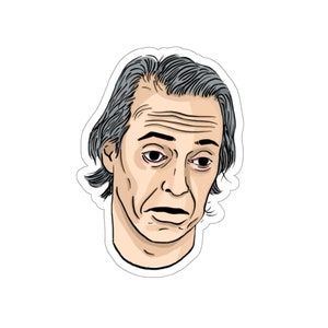 Steve Buscemi Gesicht Illustration Sticker
