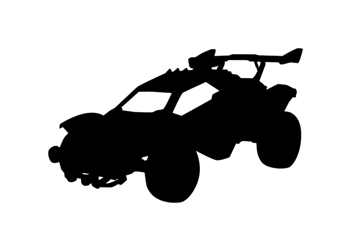 Rocket League Octane SVG Vector Artwork Transparent Background | Etsy