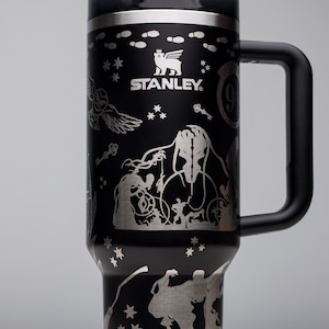 HP Wizard 40oz Tumbler with Handle - Laser Engraved