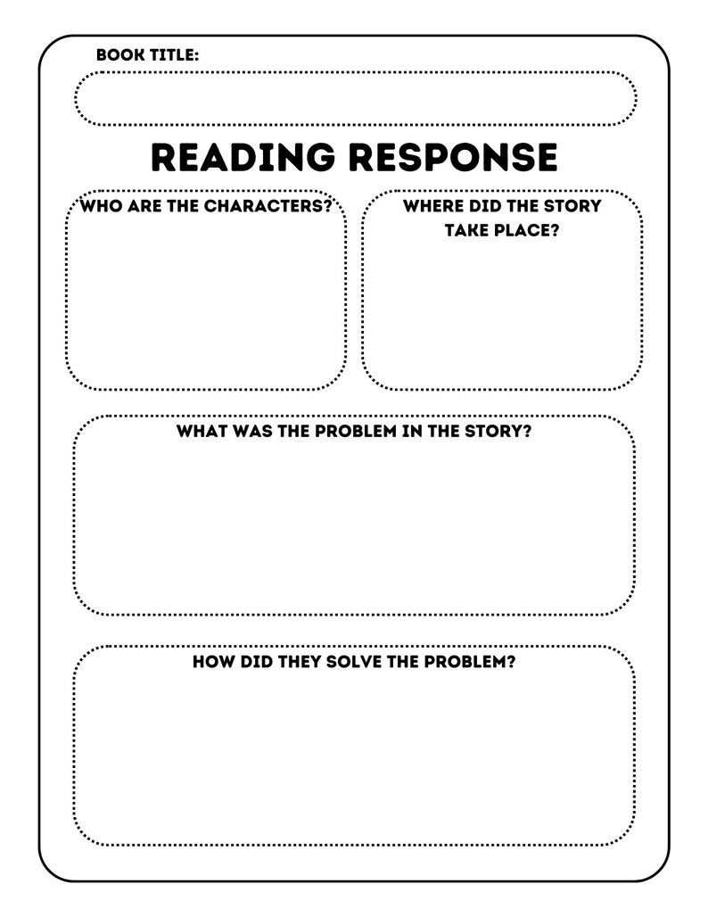 Reading Comprehension Activity Worksheets Bundle | Homeschool ...