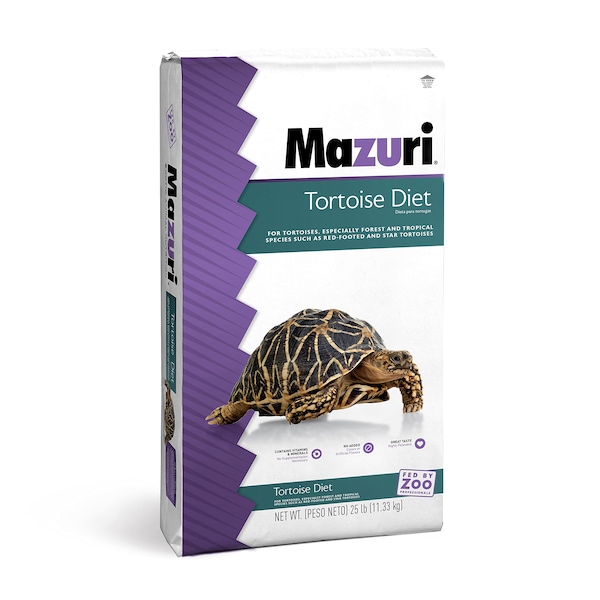 Mazuri Tortoise Diet (4oz - 4 lbs). Sealed Packaging From Bulk