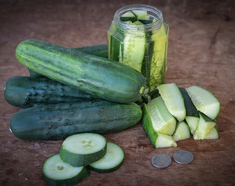 Marketmore 76 Cucumber Seeds | NON-GMO | Heirloom | Fresh Garden Seeds