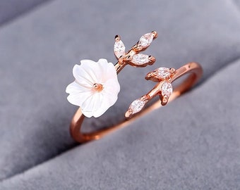 Cherry Blossom Ring | Etsy