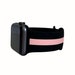 Black Pink Stripe Silicone Apple Watch Band for 38mm 40mm 42mm 44mm for Women, Silicone iWatch Band for Women, Ready to Ship, Gift for Her 