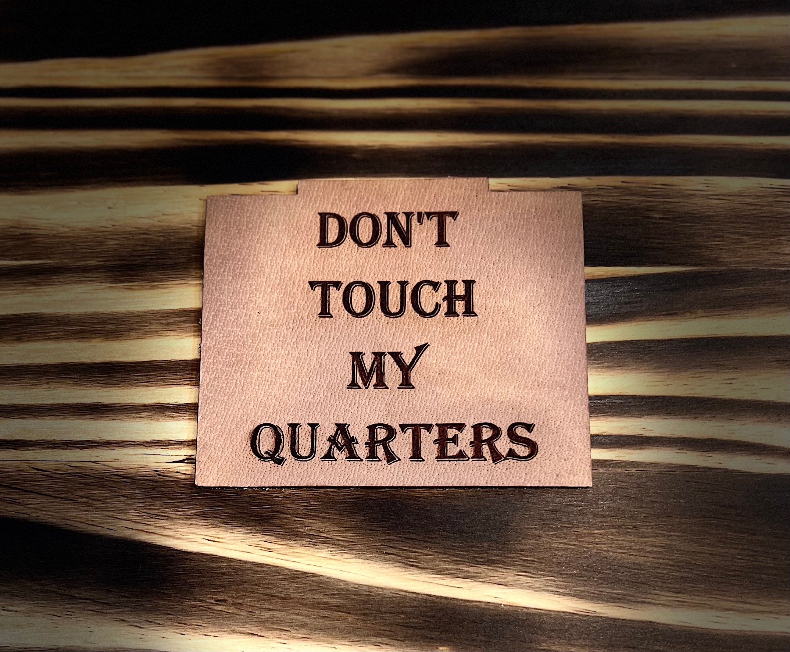 Leather Wrap Quarter Holders Coin Holders Etsy