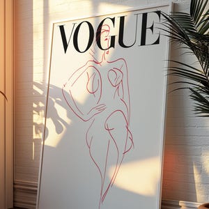 Vintage Vogue Frame - Etsy