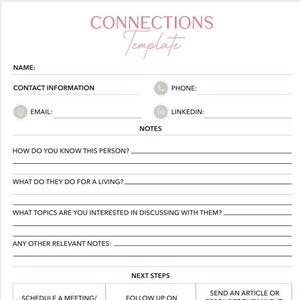 Client Tracker | Client Tracker Template | Lead Generation Tracker | Small Business Template | Client Record | Client Notes|Business Planner
