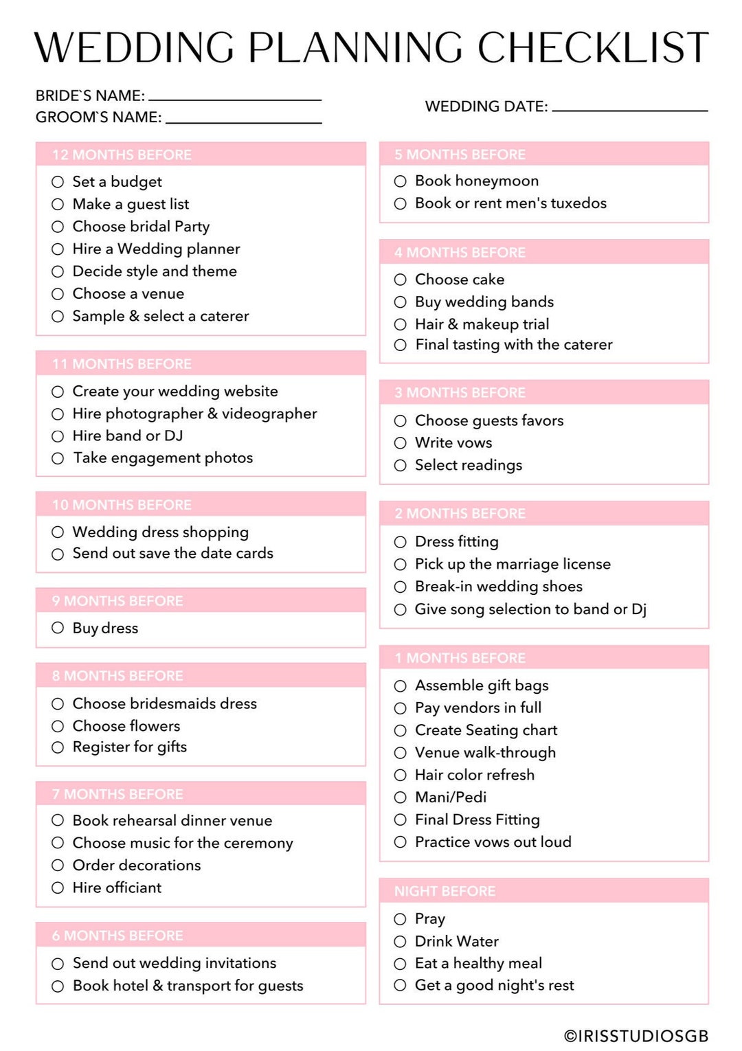 Wedding Shopping Checklist Honestweddingadvice Wedding Shopping Checklist Honestweddingadvice