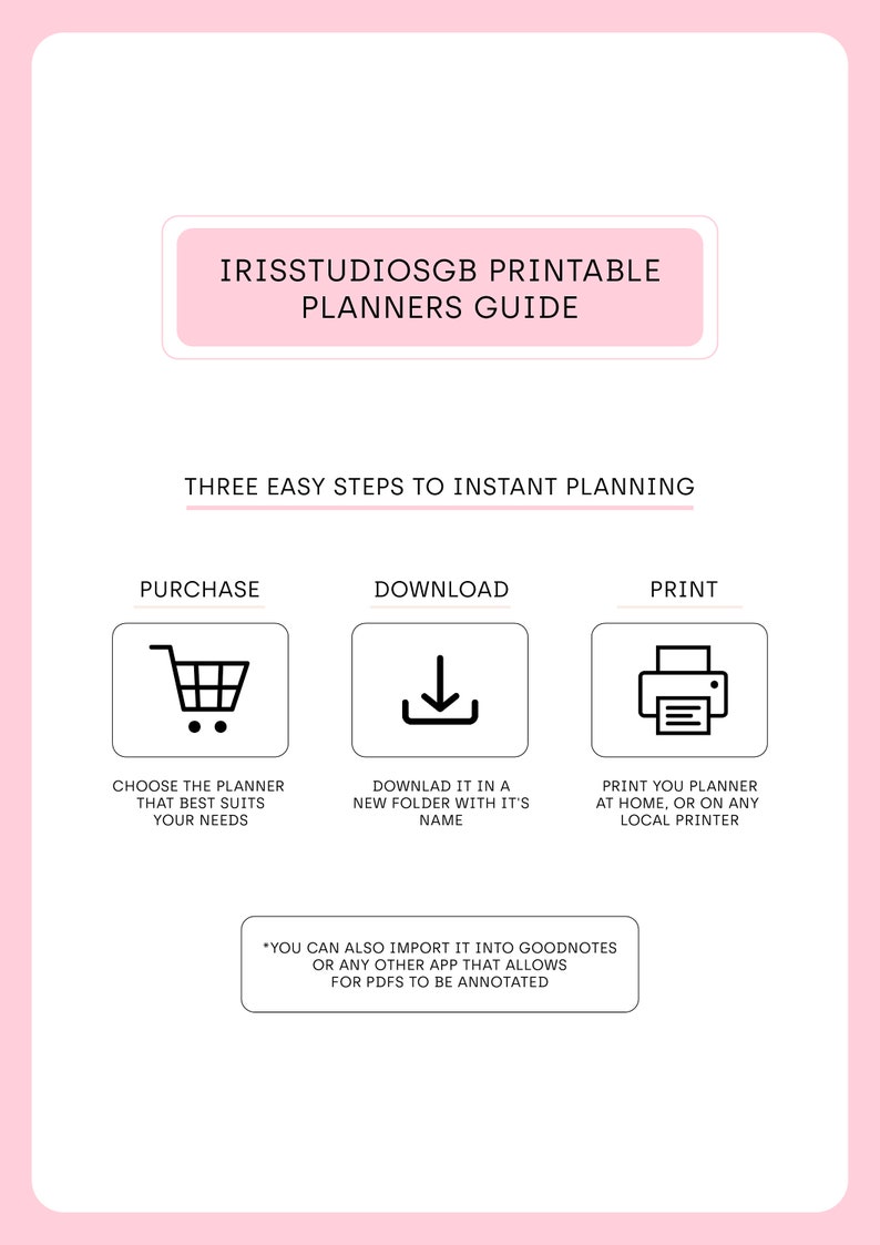 Lista di cose da mettere in valigia per il viaggio / Compatibile con Goodnotes, Notability ecc. / Stampabile immagine 2