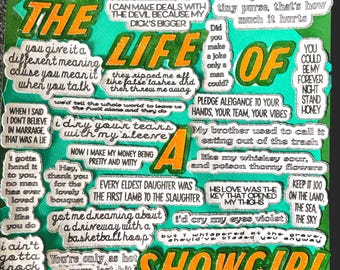 The Life Of A Showgirl Cake Topper