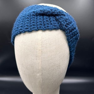 Hand crocheted headband ear warmer