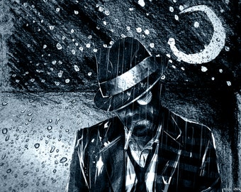 Who'll Stop The Rain?, 2D Art, Decor, Digital Art Print, Digital Art Poster