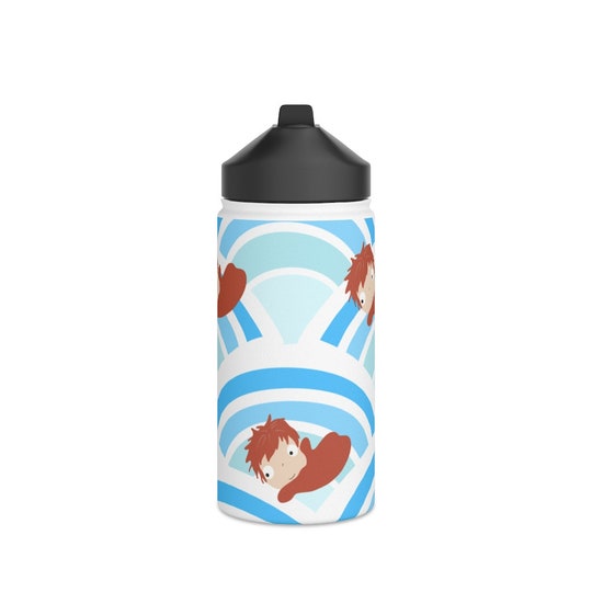 Mermaid Stainless Steel Water Bottle, Standard Lid