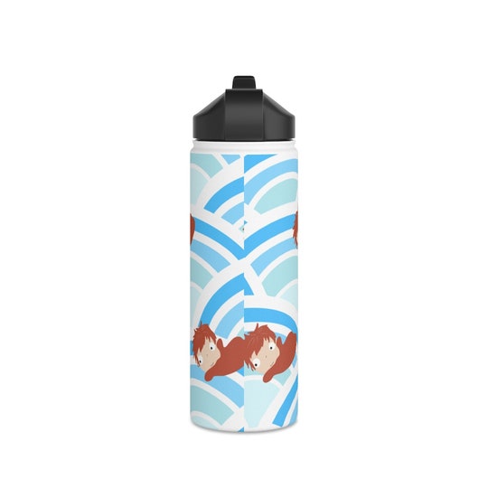 Mermaid Stainless Steel Water Bottle, Standard Lid