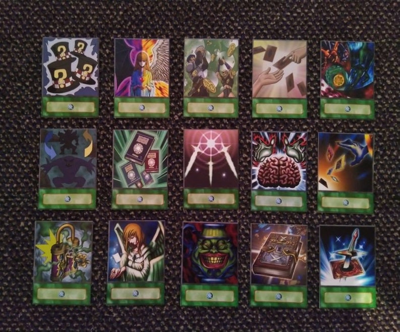 Yu-gi-oh Anime Cards: Make Your Own Deck - Etsy