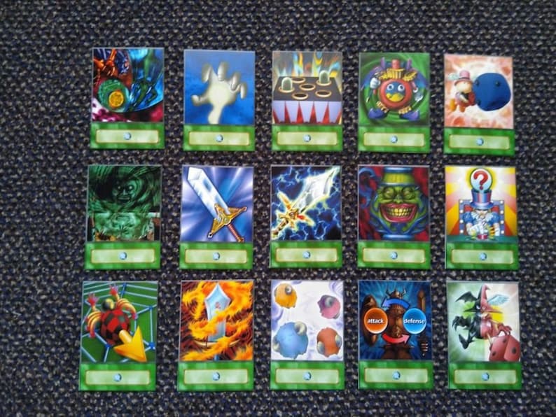 Yu-gi-oh Anime Cards: Make Your Own Deck - Etsy