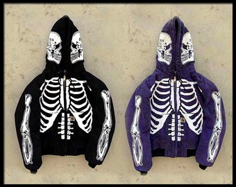 skull zvíře hoodie