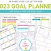 Printable Goal Planner 2023, Goal Setting Printable, Goal Tracker ...