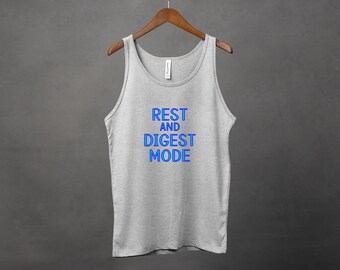 Rest and Digest Mode // Unisex Jersey Tank