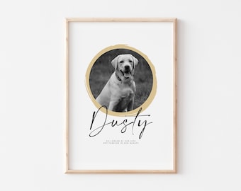 Dog Memorial Gift Pet Memorial Gift Pet Loss Memorial Gift Dog Loss Gift Custom Pet Memorial Pet Memory Gift Loss of Pet Memorial Frame