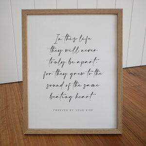 Twins Nursery Decor Twin Print Twins Wall Art Twins Nursery Print Gift for Twins Quote Twin Girls Twin Boys Twins Wall Decor Twin Gift Girls