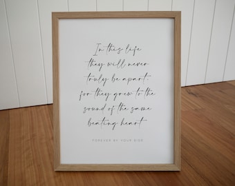 Sibling Gifts for Siblings Birthday Gift for Sibling Print Gift Siblings Quote Siblings Wall Decor Gifts for Sister Gift to Siblings Bedroom