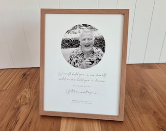 Grandfather In Loving Memory Loss of Grandfather Memorial Gift Grandfather in Heaven Grandfather Memorial Print Grandfather Grief Gift