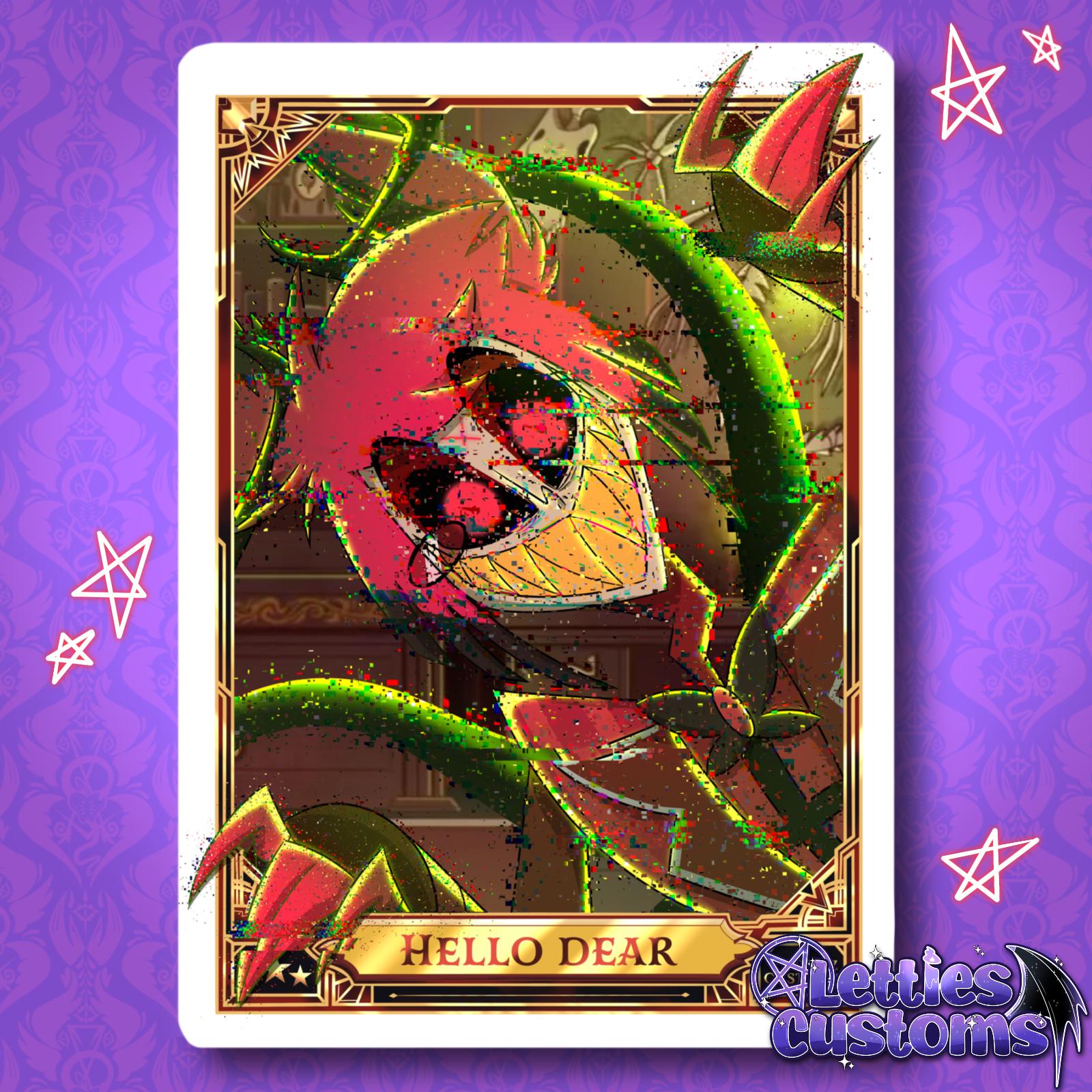 Hazbin hotel trading cards - Etsy 日本