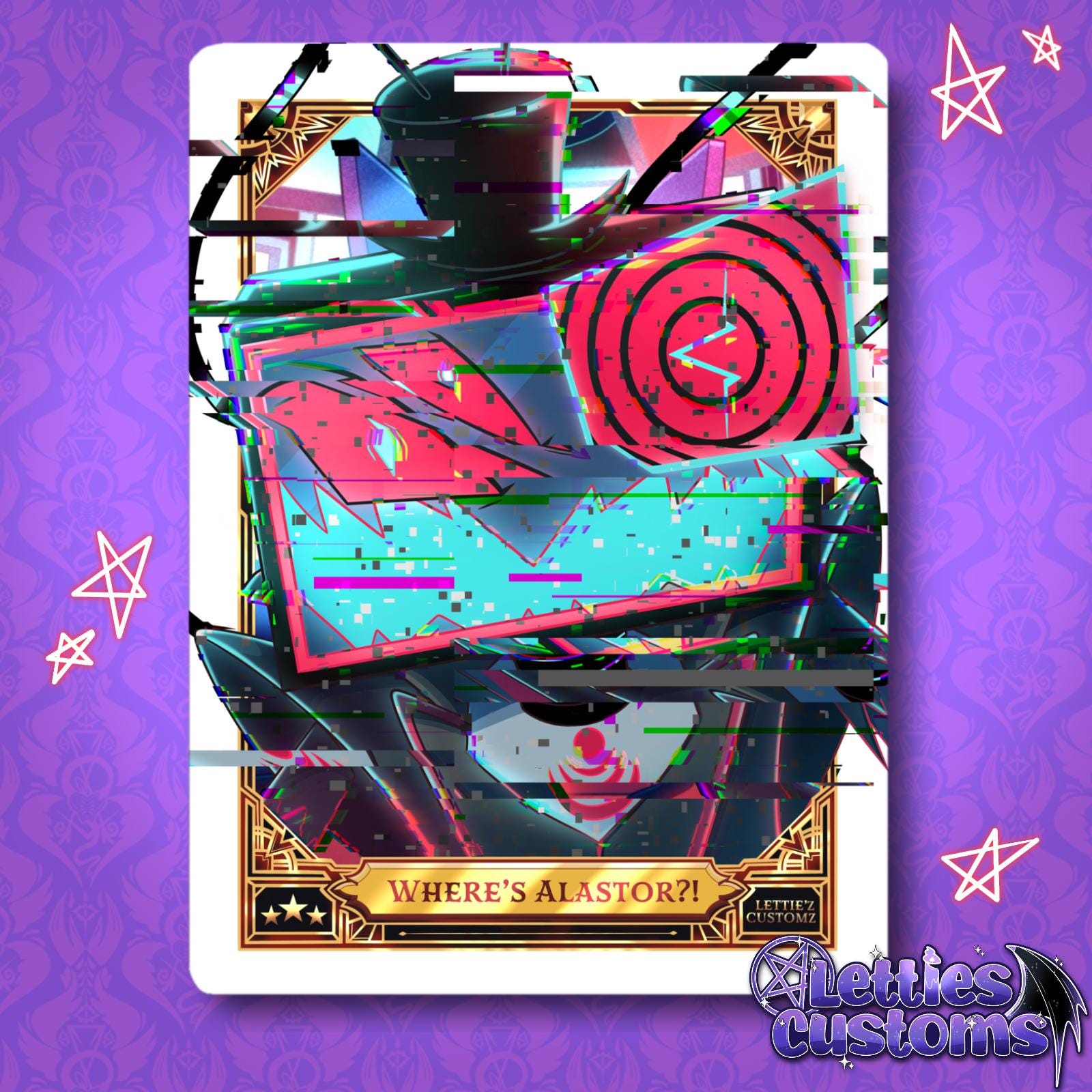 Hazbin hotel trading cards - Etsy 日本