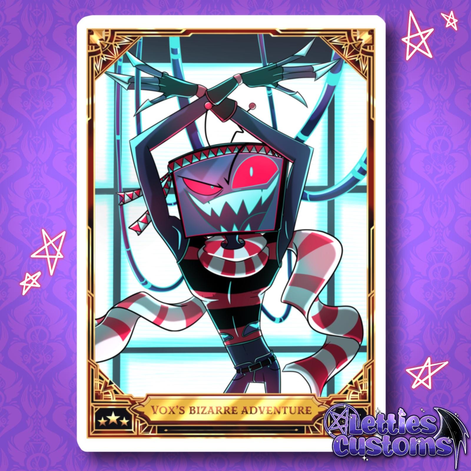 Vox Hazbin Hotel Card - Etsy UK